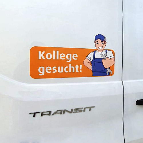 Magnetfolie Auto - FLOTTENBESCHRIFTER