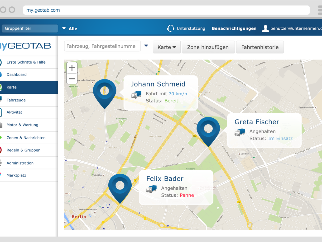 Geotab beim SIGNal Flottentag 2020
