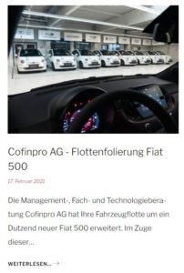 Fiat500 folieren