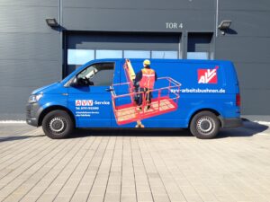 Transporter Beschriftung