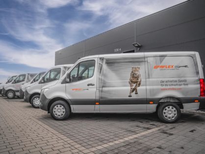 Effizientes Fuhrpark Folieren am Beispiel von EFAFLEX