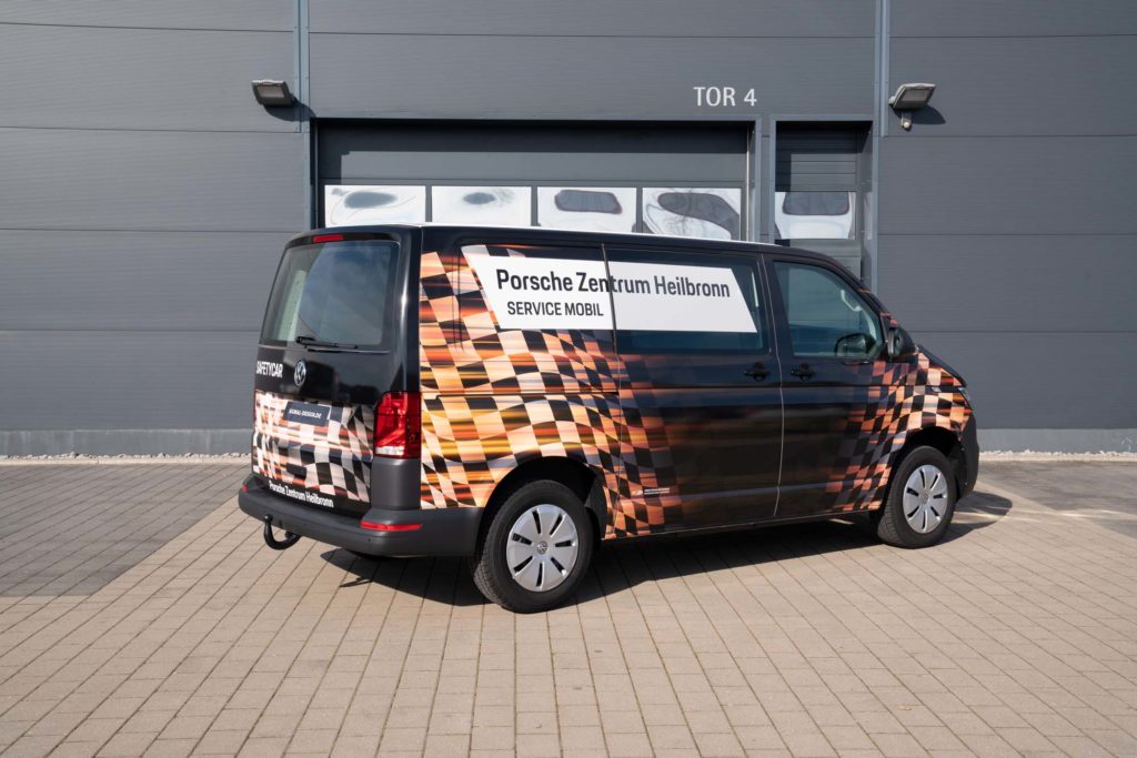 VW T6 folieren: gleiches Fahrzeug – andere Benutzung