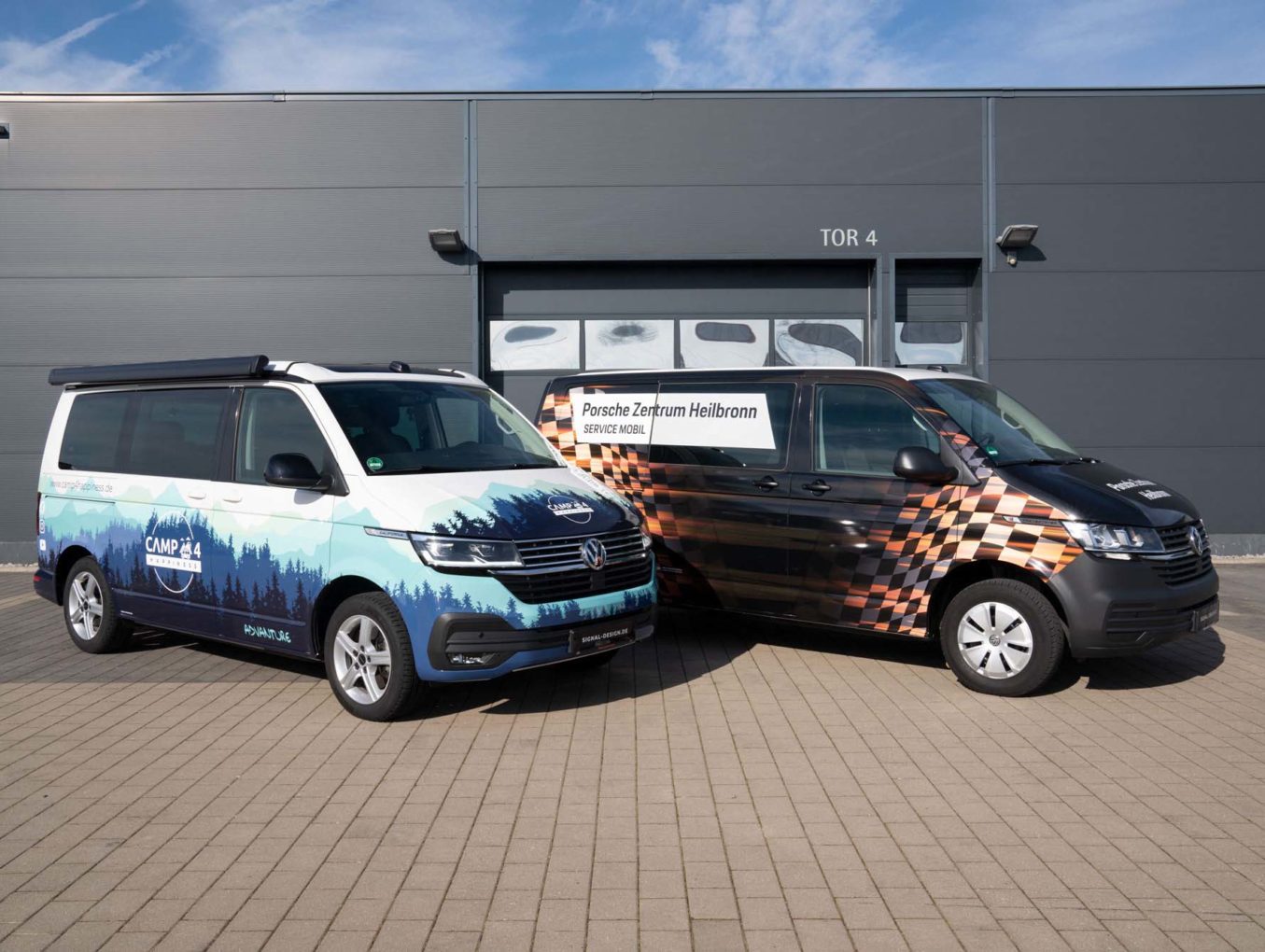 VW T6 folieren: gleiches Fahrzeug – andere Benutzung