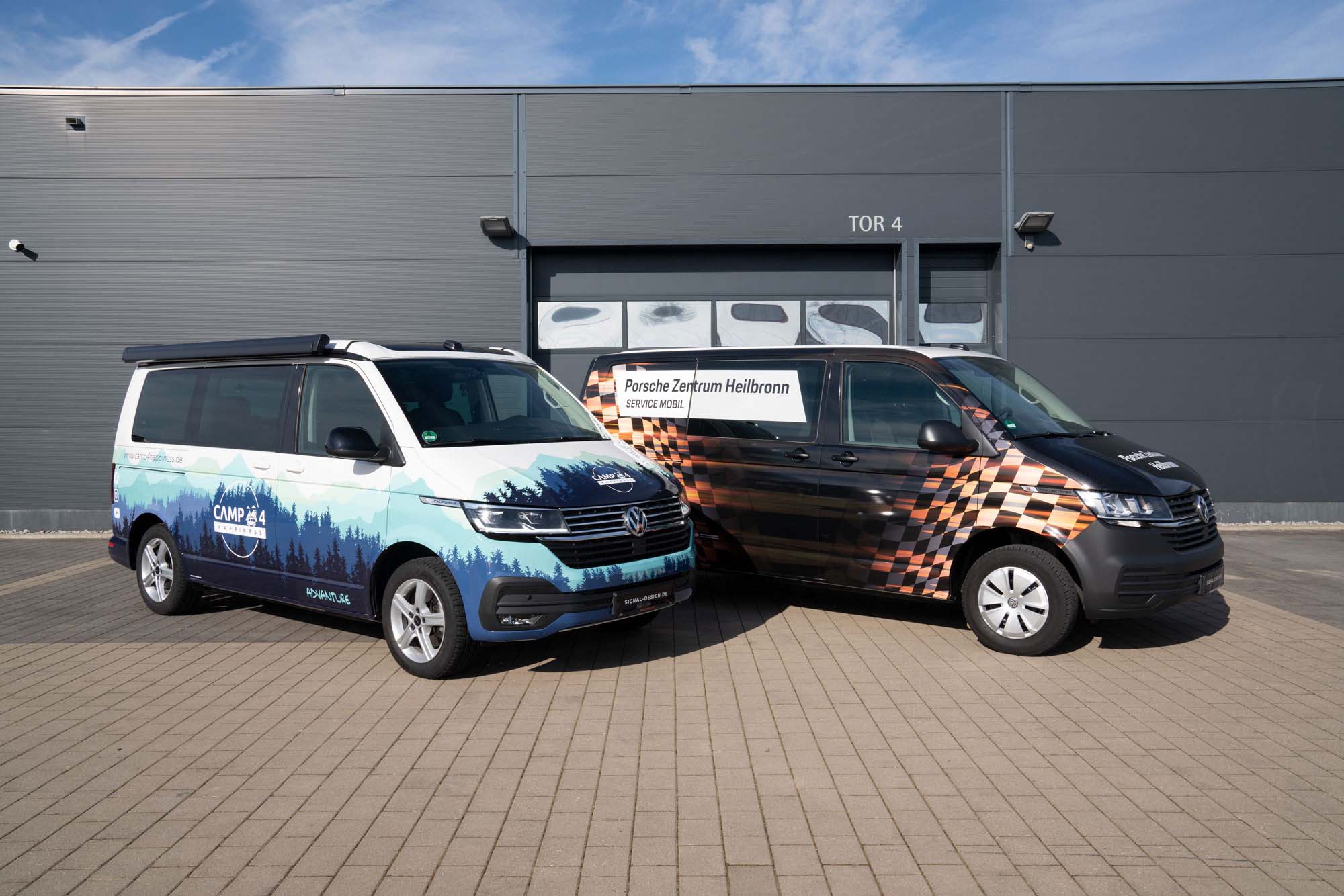 VW T6 folieren: gleiches Fahrzeug – andere Benutzung