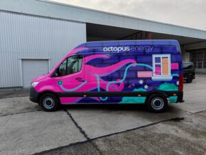 Fahrzeugbeschriftung Octopus